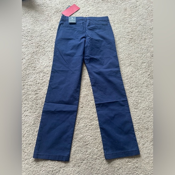 Boys U.S. Polo Assn. chino uniform navy pants 12 nwt - Picture 4 of 4